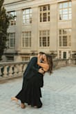 Ordered a medium, and tight around my rib cage, but if I sized up, I don't think it would've held me in up top. Other than that, I loved the dress, and it photographed so well! - Erin H.