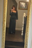 This dress was amazing. I got so many compliments, and it fit perfectly. It was comfortable, and the slight detail around the midsection was great camouflage for someone (me) who has had two C-sections. :) - Kara A.