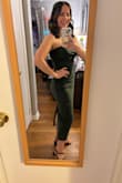 Perfect for a holiday party! Comfortable and cute, and flattering! Runs big, so I sized down a whole size, and it was still slightly large in the chest, but fit well! - Amanda B.