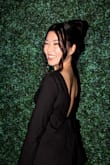 The darts in the chest area are a bit pointy, especially for a small chested person like myself, but otherwise, LOVE the dress - the material and fit is perfect. Wore the dress to my work holiday party and received lots of compliments. :) - Esther N.