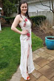 I absolutely loved this dress! It was just a tad tight around the waist but that's my fault as I was hoping to shed just a few more pounds in my stomach!!! I was obsessed and I got compliments from EVERYONE at the party! So beautiful! - Kelsy S.