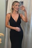 This dress is sexy, comfortable and fits any semi formal or formal event. It's a staple piece if you need a LBD but long for wedding/galas type of events. I got so many compliments all night. - Stolle V.