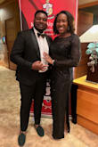 I really enjoyed this dress, it was so fun for a holiday party! I was even able to get shape wear under it comfortably, without it showing through the cut out! I also have muscular arms that didn't feel confined! - Chinyere N.