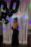 Wore this dress for my "death to my 20s" NYE party! Got so many compliments on it! Felt like it was super flattering from the front and fit me perfectly through my hips! And it was actually long enough!! - Ashton M.
