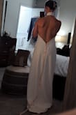 I loved the back of the dress, but it was loose in the chest. I will size down and see if that makes a better fit. - Marina D.
