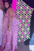 Absolutely love this dress. It was super easy to put on and wear. Wasn't scratchy at all! I did have sticky tape to the top, with it being big, but overall will definitely be wearing again - Aerie S.