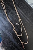 Bought this necklace to go with a dress I'm wearing to a Gala. Loved the style, it didnt cost much at all but didnt expect the charm to fall off 1 hour after the package arrived. I simply just tried this necklace on and it fell off. - Lisa D.