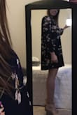 This dress fit perfect! I usually go up one size in lulu dresses, so I did the same for this and loved the fit!  It wasn't too short and flowed very nice. I usually wear a size 10 in other clothing and jeans for a reference. - Kaitlyn G.
