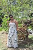 I think I bought this dress as soon as it became available.  It is so beautiful, flowy, fits great (fits me as a maxi tho because of my height which was perfectly fine with me).  The colours were just as pictured, and I absolutely love it and recommend it. I wore it casually to a birthday lunch with my mum. - Vicki N.