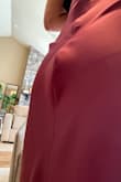 I love this dress, but I'd like to exchange it for another one.  It has puckering at the zipper... it was sewn in wrong. Other than that, it is perfect! Size small is a great fit. - Angie P.