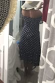 I had this dress saved on my wish list for a few weeks, and then I went back and forth adding and un-adding it to my cart. I was very hesitant to purchase it because I don't have a tall, slender figure and wasn't sure if it would be a disaster on me. I finally convinced myself to take a leap of faith and I am SO HAPPY I finally bought this dress. It's by far my favorite purchase from LuLus. It's a tight fit but not uncomfortable. It hugs my natural waist while allowing room for my hips. The fabric feels lavishly expensive. The off the shoulder sleeves not only look feminine and unique, but make me feel like Audrey Hepburn in Roman Holiday out on the town in Rome. Buy this dress, you won't regret it! - Bailey B.