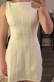 I received this dress with a hole below the zipper. When received a replacement, the second dress had a hole in the same spot. Shame, it was an elegant look! - Teeghan M.