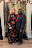This dress was so gorgeous! Loved the back. Only thing that could of made it better would be if they had bra cups sewn in, but I used a lift and stick bra. - Candy W.