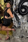 Love love love this dress! Fit perfectly. The sequins rub a little on the underarms and it's a little itchy, but that's the price you pay for wearing sequins. - Indigo H.