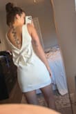 Was hoping to wear this for my Bach, it had a bit more coverage/fabric than I liked as I'm in the IBTC. Super cute back tho! - Madison F.