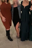 Small chest friendly! Very comfy and I was totally able to tear up the dance floor. - Madison F.