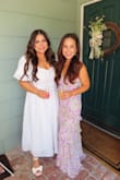 I got this dress for my bridal shower, and I'm so happy I did. I felt like a princess, honestly. I got a XXL, but it had some extra room, so I maybe could've sized down, but I was still comfortable in this one. I have a pretty big chest, and I did have room in the bust area. I loved where it hit at my ankles, too. - Emily D.