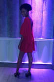 I desperately needed a dress for a friend's wedding and this dress was absolutely gorgeous! It was my first time to new york and while it was freezing in April this dress was worth it. Great quality, fit nicely, chic style, pretty color, and reasonable priced. Only word of caution is if you have curves beware, the dress kept sneaking up and I had to be one of those girls you see constantly pulling down her dress. Totally worth it though. Thanks Lulu, this was my first purchase, won't be my last. - Deborah K.