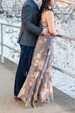 This dress is so pretty! I wore this dress for my engagement photo shoot. The fit is super flattering because it is flowy. I am normally between a M and L for Lulu's dresses but an M fit me perfectly. Straps are adjustable too. - Helena W.