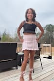 The top was amazing!! It fit perfectly and complemented the skirt I wore with it perfectly! - Nicole M.
