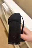 Disgusted to discover these have definitely been worn before. You can clearly see the outline of someone's toes from wearing these before. Very disappointing - Erica D.