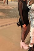 Wore it to see Cardi B and it was perfect!! Fit like a glove and just right to dance in - Trinity B.