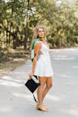 I got this dress for my master's graduation photos, and it was absolutely perfect! - Kylie W.