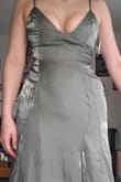 Got this dress twice. The first one broke as soon as I tried to pull the zipper up. The zipper was misaligned on the track or something and got stuck. Had to break the zipper to get out of the dress. Thankfully, Lulu's sent me a replacement, but the stitching on it is so uneven it feels like wearing two different dresses at once. The fabric gapes at the top under the right armpit and rolls back to show the inner fabric. Then the stitching down is so bad. I can't believe they sent me this dress as though it is the same quality as the product photo. Used to love Lulu's, but I'll definitely be buying my dresses elsewhere in the future. The quality is not what it used to be. - Nancy D.