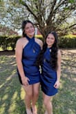Had some girls that were waitresses at the prom wearing this dress. All 3 are very different body shapes and this dress looked stunning on all of them. - Katrina F.