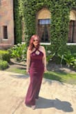 I wore this dress as a wedding guest, and I simply loved it. It is elegant, comfortable, and very flattering. The quality of the fabric is excellent, and it looks even more beautiful in person. I felt confident and received many compliments throughout the evening. Without a doubt, an excellent choice for a special occasion. - Maria K.