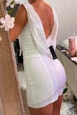 The material was great, fit perfectly, stretchy, and not see through at all! Super cute!!! - Lily F.