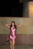 I had to pin the top a little bit with a safety pin, but this is a beautiful dress. I'm in love with it. I wear it everywhere! - Cat A.