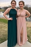 Two Lulu dresses made the perfect prom pair! Had to hem it about 2 inches but super easy! - Bridget P.