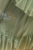 The dress fit perfectly, however, I should've inspected the entire dress before cutting the tag. There were quite a few black oil stains (at least 8) on the bottom back and I wasn't able to return it. Shouldn't have assumed it wouldn't have black stains on it when it arrived in a sealed plastic bag. - Christina G.
