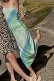This dress exceeded my expectations. The colors were vibrant and fun! I normally have issues with strapless items, but the dress stayed in place the whole night even when there was some running and dancing going on. Might have to buy it in the other colors! - Andie R.