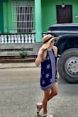 I washed and dried it when I got it to shrink it and it worked perfectly, making it a great length for my height. I've gotten tons of compliments on it from an instagram post in Cuba. The pockets really seal the deal on making it the perfect dress for excursions while traveling! - Ashley A.