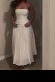 Honestly obsessed with it! It's so pretty, classy and I like the corset aspect of it. I have a smaller waist and bigger hips and it was perfect. p.s. excuse the kinda blurry pics, they're screenshots from a video lolz - Joyce N.