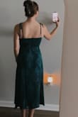 Bought a couple of dresses for a nice dinner event, and I think I'm going to choose another dress from Lulus, but this was such a cute dress that I could see myself wanting to grab for another occasion, so I don't think I'll be returning it. It fits like a glove, the material is great, beautiful color. Love how you can tie the straps to fit exactly how you need them to. This dress would be so easy to dress up or dress down for something more casual. Cannot recommend enough !! - Marissa K.