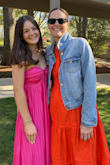 My daughter ordered this (last-minute) for her senior prom. The fit was perfect. The color, bright and gorgeous! It was a little long, so we simply cut off the bottom - no need to hem! - Laura S.