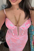 The dress was perfect! There were no delays. Came in on the date it was gunna come. - Panthi P.