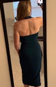 I absolutely love this dress! It fits amazing in every area. It's comfortable, easy to move in, perfect length for me, and I like the color. - Maria F.