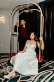 DEFINITELY BUY!! I wore this dress for my engagement photoshoot and I'm obsessed! It was so flattering and I got tons of compliments! There's a subtle flower pattern detail that I didn't notice in the photo but I love it! Can't wait to wear it again! - Kendra G.