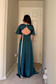The color and texture of this dress are lovely. But way way too long like a lot of Lulus dresses. My husband also thought the specs were a little too long and baggy. Overall I just felt a little frumpy and wished it looked more like the model. Probably would look better with a bigger bust. - Jamie F.