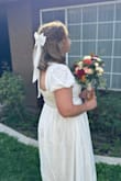 The perfect dress for my courthouse wedding - Brittany E.