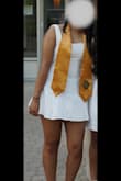 I ordered this dress for graduation and absolutely loved it! It is not too short and it fits perfectly. The material and print on the dress is super classy and looks great in photos as well. Thanks Lulus ! - Neha R.