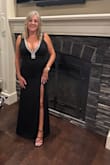 I was a little worried when I ordered this dress but I was so surprised when I tried it on and it fit perfectly! I love it & so did everyone else! I got so many compliments. - Sherry L.