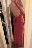 I got so many compliments on this dress! It fit me like a dream; it was stretchy and comfy, and was perfect for dancing all night. I would buy this dress in every color if I could! :) - Mady M.