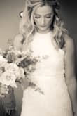 I wore this on my wedding day. We had a backyard wedding and it was perfect! - Aileen M.