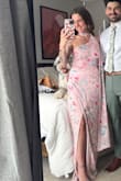Loved this dress! Fit exactly how I wanted. It was a little long, and I didn't have time to get it tailored, but a higher heel helped. I got so many compliments and hope I have a chance to wear it again! - Olivia G.