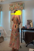 5'4, 125lbs, 32C wearing XS. Cute but not flattering on the chest - Rachel D.